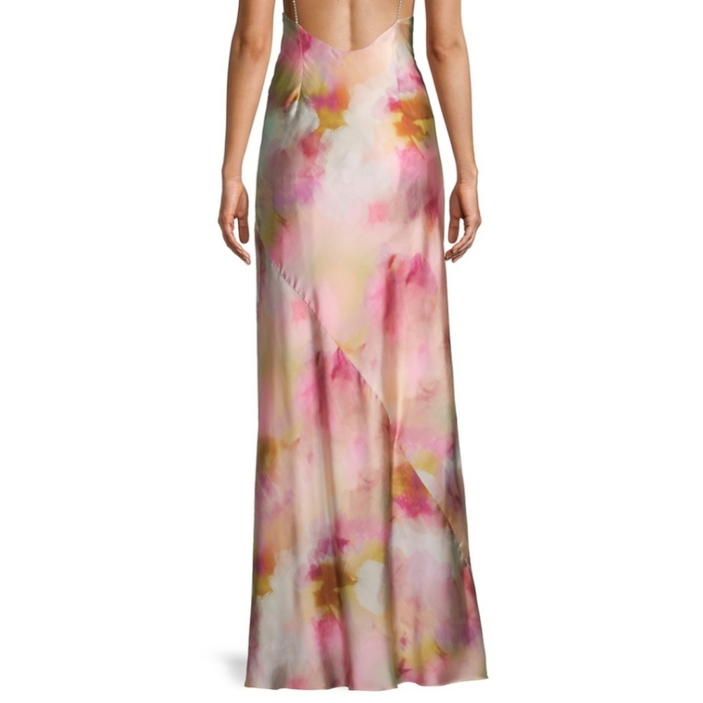 Aidan by Aidan Mattox Long Evening Dress Gown 8 - Picture 3 of 5